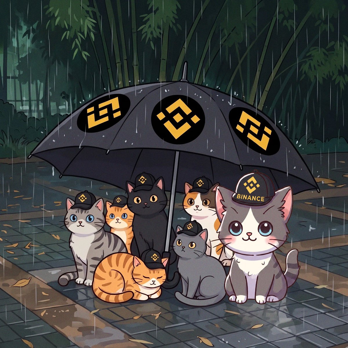binacecatBSC_'s tweet photo. No #BinanceCat left behind. https://t.co/O3mbwsGcXw