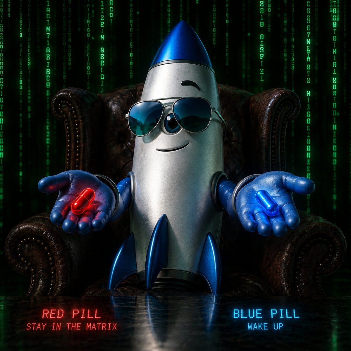 memesrock_'s tweet photo. 🔴 Red pill- you pay to launch your coin

🔵 Blue pill -  Rocket Memes pays you to launch your coin

🏆0.5 Solana give away for the best meme launched on Solana or Robinhood Chain 

Tag @memesrock_

Winner: 3 PM EST/ 7 PM UT on 8-23

Start cooking 👇🏼👇🏼

https://t.co/hUeyJGETow https://t.co/XrK4Nm6TSw