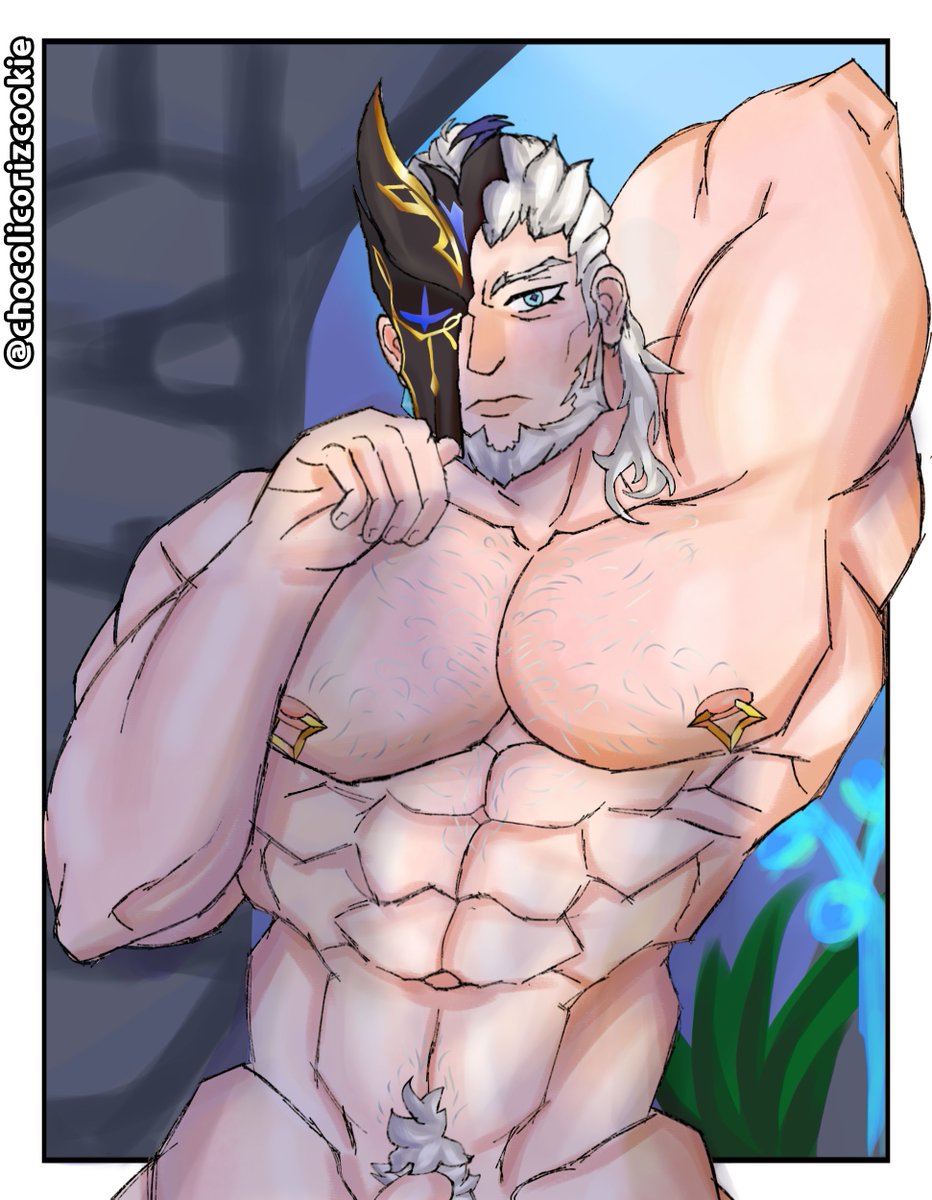 chocolicorizcoo's tweet photo. Draw Pierro bara
#Pierro #GenshinImpact #bara
(Lo resubo nomás 😗) https://t.co/V4mula5nrZ