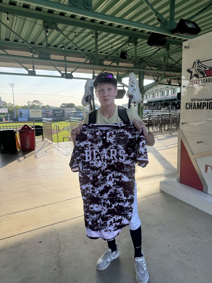 BradyBene2's tweet photo. Great day at Missouri State Baseball Camp! Appreciate the Missouri State coaches for having me out and putting together a great camp. Had a lot of fun competing and learning from the staff. Hit 2 HRs in BP #GoBears 
@MoStateBSB @Kyle_Cliff @CoachHawk7 @MBC_Prospects @cack92 @SportsForceBB @BVBaseballCoach @tricrownhitting @AdaptPTPD