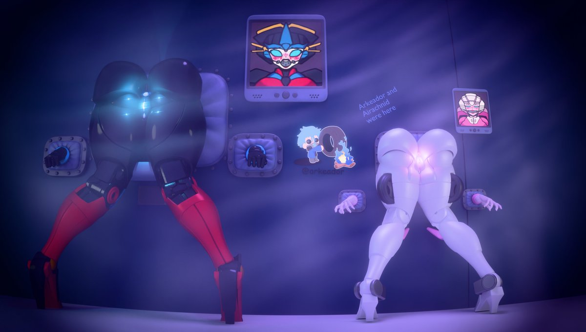 Arkeador's tweet photo. Who else should I catch?

Models by @TRAWERT1 

Original idea and panel drawings by @freakyyto https://t.co/PDr2cdszQk