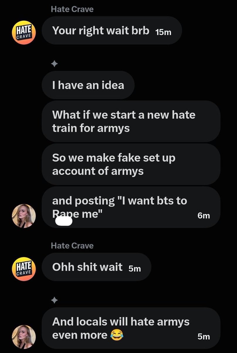 btschartsxdaily's tweet photo. 🚨 ARMYs! @spicevillains is an acc to dedicate to spreading lies and hatred toward BTS. I had forgotten to mention that pathetic acc too but now that she mention to me, I'll gladly do. So please keep reporting that acc for spreading lies and defamation on X and in Hybe Portal.

⚡️https://t.co/yjLkgoCsYO
⚡️https://t.co/5830eFdUC1