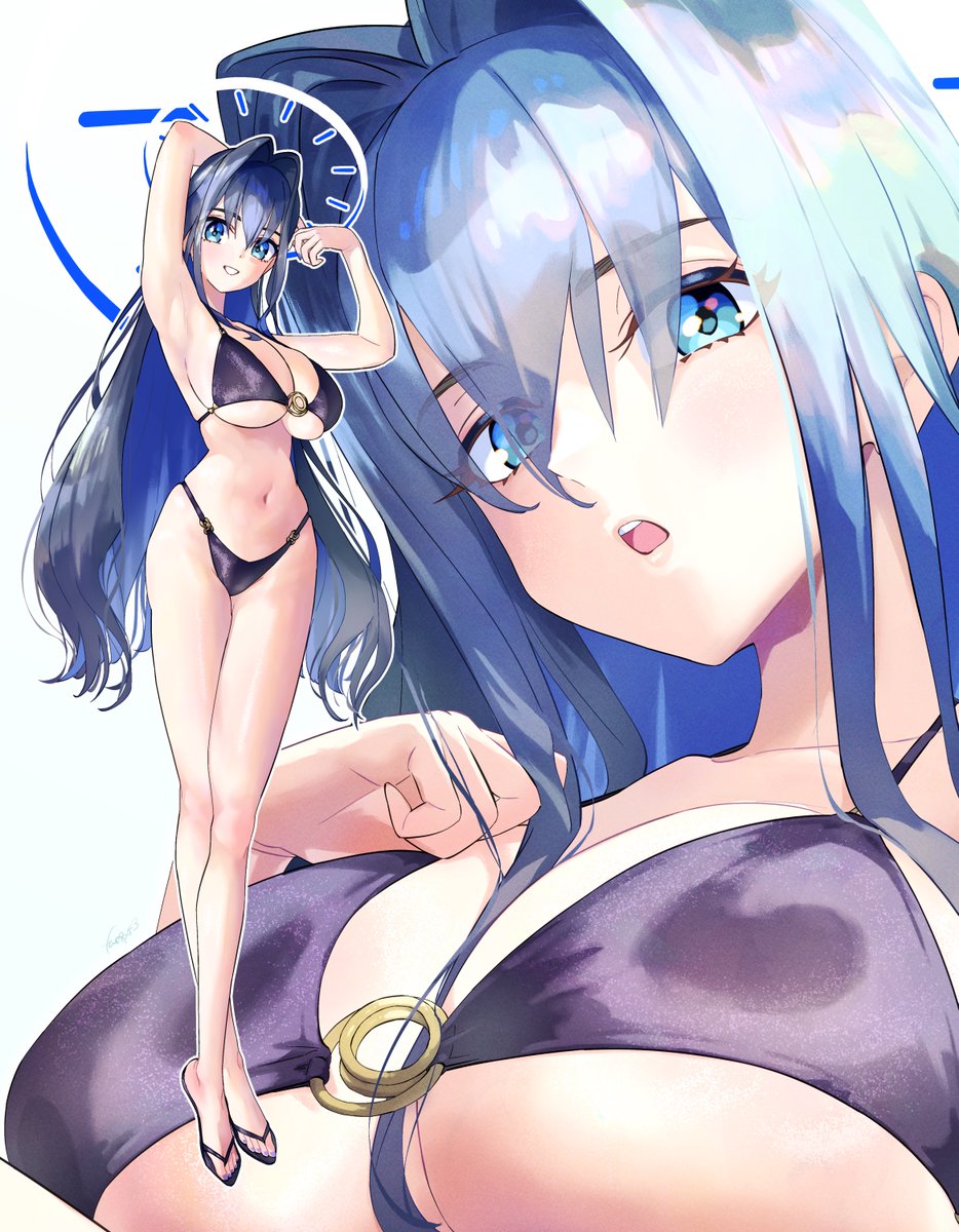 fueppu1's tweet photo. Proposed swimsuit costume for Ouro Kronii⏳2026
クロニーちゃん水着衣装案⏳2026
#kronillust https://t.co/VApAYxgoF3
