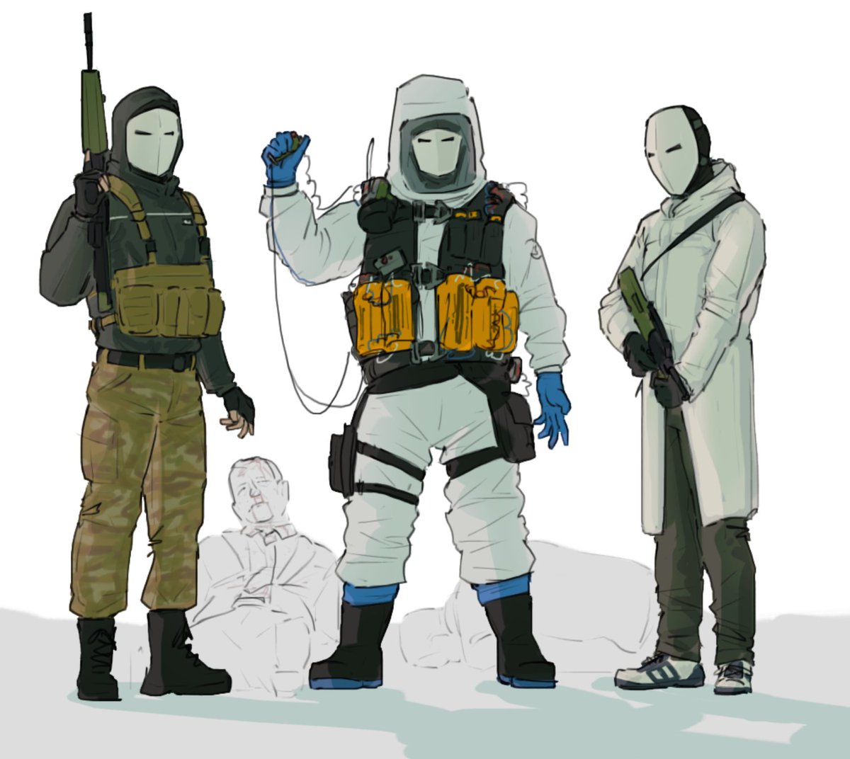 utterfilthmate's tweet photo. Terrorism? In my Rainbow Six? 
It may be more likely than you think.

Get your free White Mask check today. https://t.co/vtYb7RaXyQ