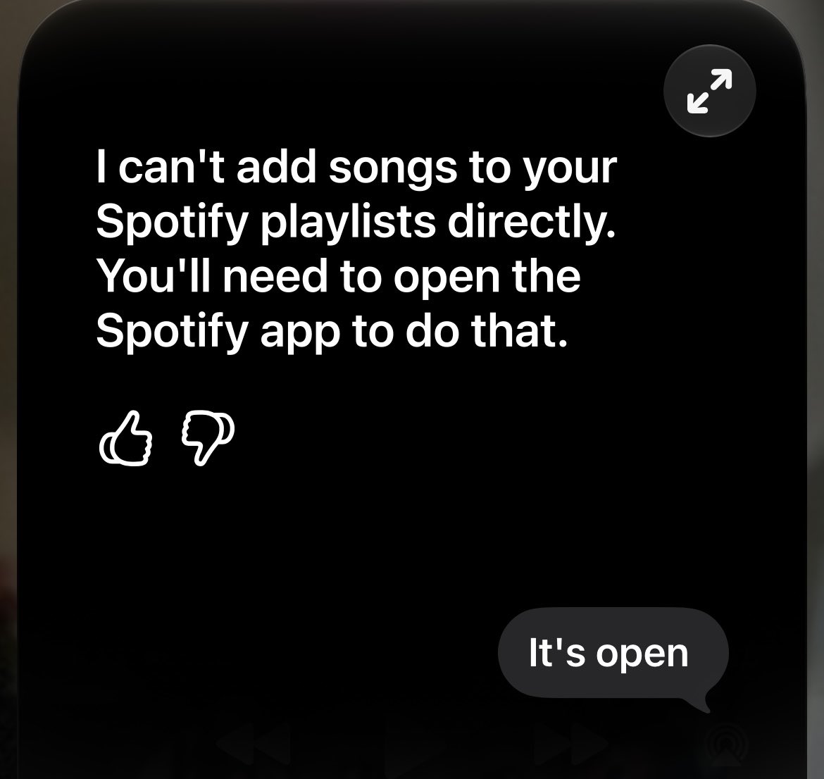 jeanjjpierre's tweet photo. @Spotify I got a crazy idea! To make Siri better. Let it so that, It can add new songs to our playlist when requested I can already look for songs inside your own playlist, etc. so why not let it have access to add or remove songs from your playlist would be the best feature. https://t.co/yejC5dbNpf