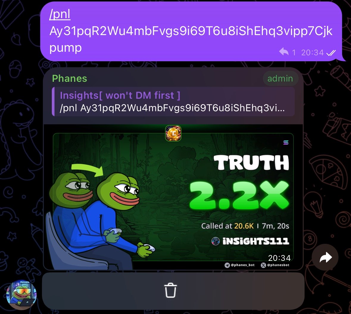 Insights_111's tweet photo. 2X call on $TRUTH

Ay31pqR2Wu4mbFvgs9i69T6u8iShEhq3vipp7Cjkpump https://t.co/U7JTFfPXdZ