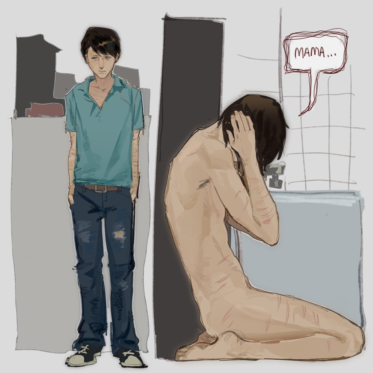 blessmy_rabbit's tweet photo. the orphan #oc https://t.co/7GFdiv9LMt