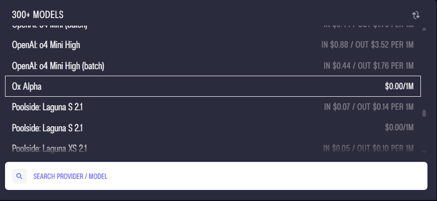 punchw45k's tweet photo. 1 quadrillion Ox Alpha tokens free 😳

Nous Research just opened their portal. Free for limited time.

https://t.co/mayz388Cfl → start prompting

Stack on top of the OpenRouter access. Go grab it. https://t.co/AvbnVrAkAD