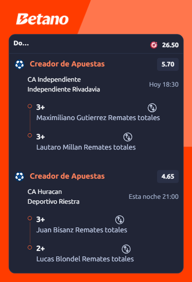 elnovach's tweet photo. REMATES CLAUSURA 🎯 🇦🇷

Los unicos que me gustan para los partidos de hoy. Quizas tiro algo aparte para Newells - Banfield.

CUOTA 26 💣 https://t.co/09egJfxDid