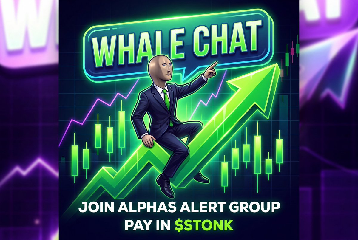 StonkPad's tweet photo. The new feature will be available in 24 hours. 💅

The Entry Desk opens right here. Whales holding 10,000,000+ $STONK walk in free — everyone else pays a one-time fee in $STONK worth 0.1 ETH. Stack up before the doors open.

---> https://t.co/Y5saOEj9Zy

1 bot | Solana Alphas Tracker ✅
2 bot | RobinHood Alphas Tracker ✅
3 bot | Ethereum Alphas Tracker 🔜