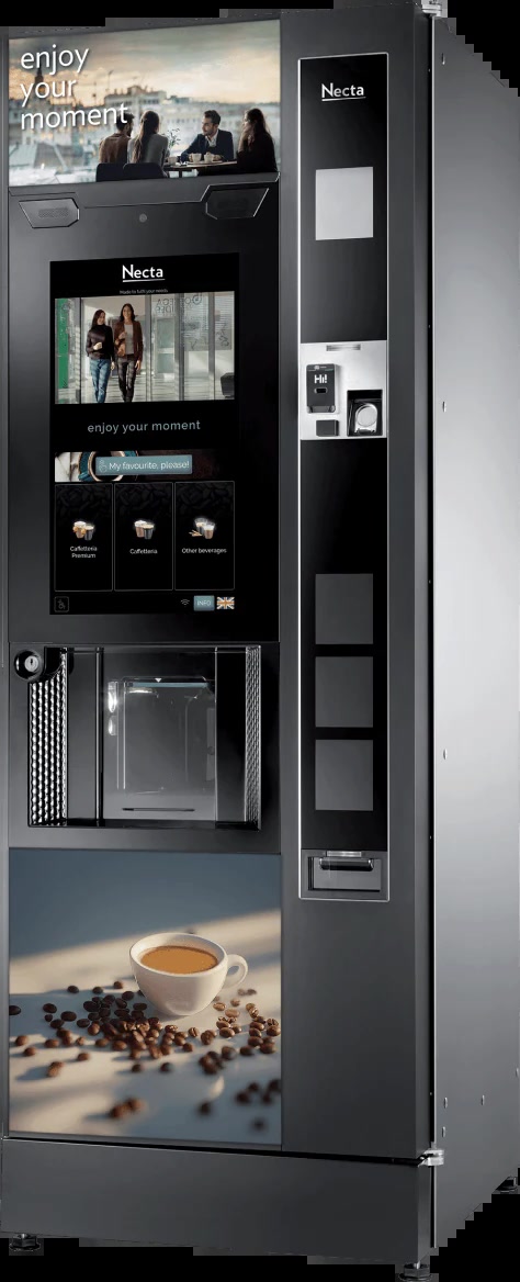 CloverGames_Ire's tweet photo. Vending for busy pubs, restaurants, casinos &amp; leisure spots: Necta snack, food, cold drinks &amp; Barista coffee. Commission deal — we supply the machine at no cost and fill it regularly. #Ireland https://t.co/a0W9yaT5CH