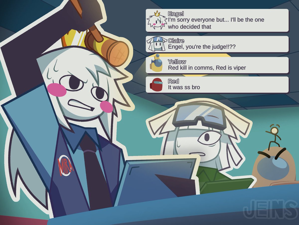 JeinsReal's tweet photo. New Role: "THE JUGDE"🧑‍⚖️
(Engel's Role is not the judge, this is just random role).
#fundamentalpapereducation
#fpeau
#vsimpostor
#amongus
#fpeimpostorau
#fpe https://t.co/r6WlRvwGfS