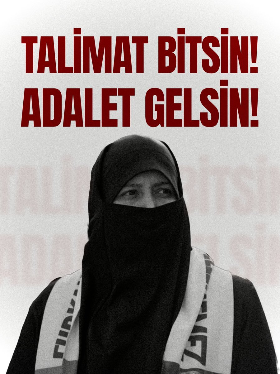 crncrtc's tweet photo. TALIMAT BİTSİN!
ADALET GELSİN!

DosyaBoş AdaletBekliyoruz
#AdanaAdliyesi
FurkanHareketi Tertemizdir
Hocamı SerbestBırakın
SemraKuytulu SerbestBırakın https://t.co/58J4YW1NW4