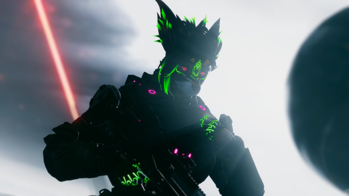 Volks935's tweet photo. FoxiGen Titanfall style Cyber Soldiers...I call their faction (Coalescence) https://t.co/FT6LO0of2N