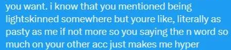 DorenDeniska's tweet photo. //Incase anyone needs to know EXACTLY what was said word for word. Cut off word is uncomfortable. https://t.co/LEYPogcFty