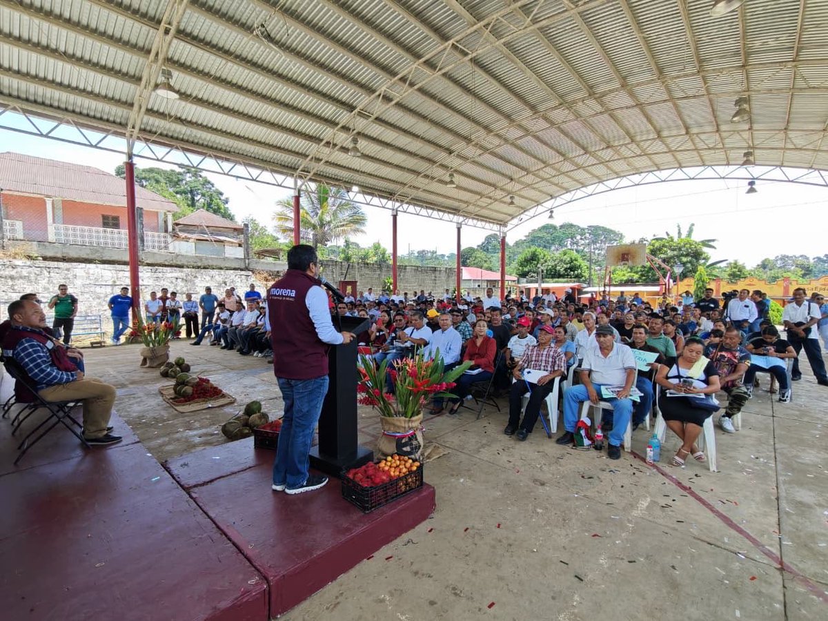 A_MontielR's tweet photo. Desde todos los rincones de México, el pueblo se reúne, participa y se organiza. 🇲🇽

Las Asambleas Informativas fortalecen nuestro movimiento desde el territorio y mantienen viva la Transformación.

#PorLaDefensaDeLaSoberanía
#HumanismoMexicano
#PrimeroLosPobres https://t.co/EEHshhBM4Q