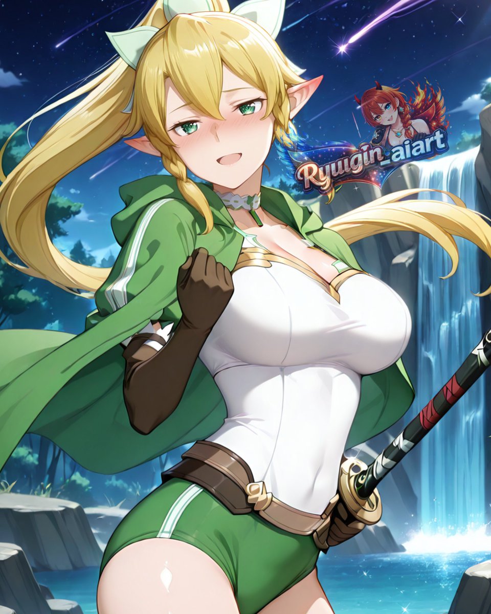 Ryuugin_AIArt's tweet photo. Suguha Kirigaya (Leafa) - Sword Art Online๐
Leafa x Ryu Lion ... SAO x Danmachi
.
๐Two elven hearts, one magical adventure... ๐ก๏ธ
.
Discover the full set on Patreon๐ท
#Leafa #ใชใผใใก #SwordArtOnline #SuguhaKirigaya
#ใใณใธใงใณใซๅบไผใใๆฑใใใฎใฏ้้ใฃใฆใใใ ใใใ #DanMachi https://t.co/BnfJt26PrT