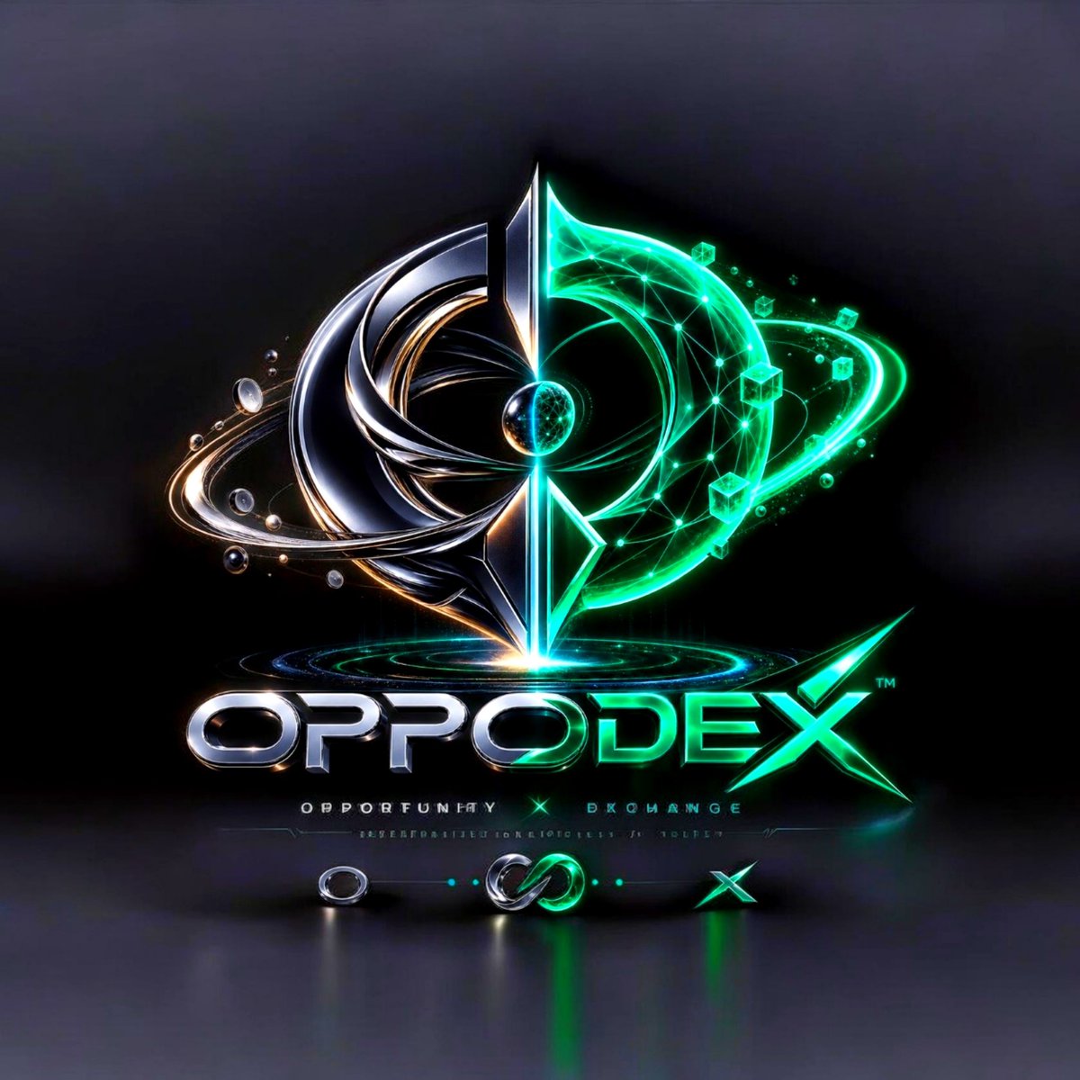 UIDBox's tweet photo. Then came the mark.
Two worlds, one geometry:
◼ Structure, opportunity & value
◼ Network, liquidity & decentralization
At the center, they converge into one distinctive symbol.
Not decoration.
A visual translation of the #OPPODEX architecture. https://t.co/gvABPblyN1