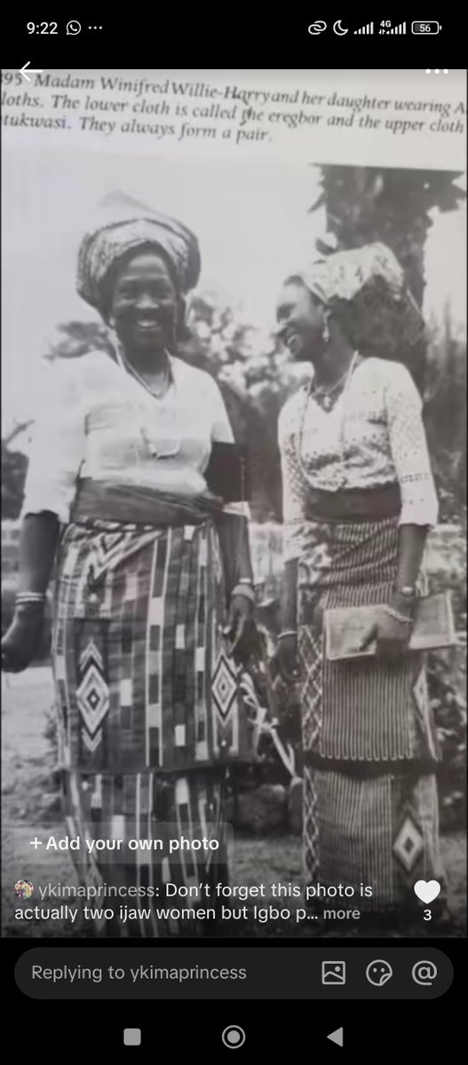 IzonDance_Music's tweet photo. Madame Winifred Willy Harry and her Daughter - Ijaw women always representing.. https://t.co/hnOQVAVmEp