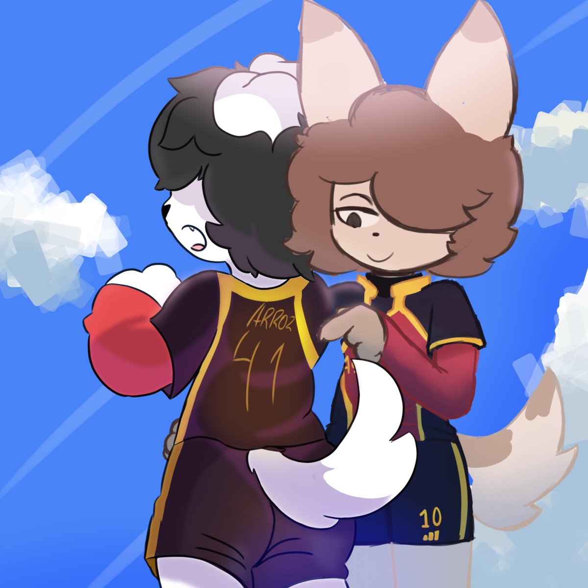 ArrozM0jado's tweet photo. Colab con mi ternurita :3 @Yuwismain wiwiwi te quelo 🐈✨ https://t.co/o4aAIeinBI