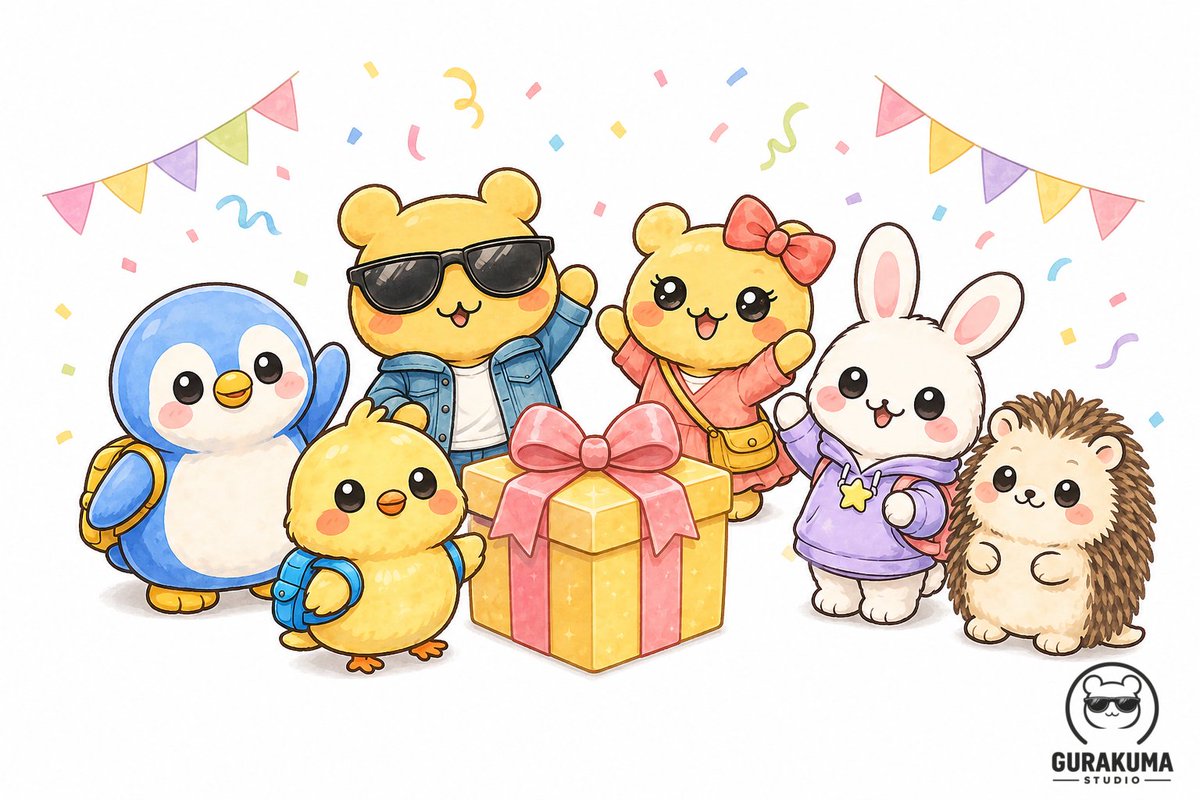 Gurakuma_Studio's tweet photo. ㊗️ついにフォロワー1000人達成です㊗️

いつも見てくれて、反応してくれて、本当にありがとうございます💕🙏
みなさんのおかげでここまで来られました🐻🙌

これからもゆるく楽しく続けていくのでよろしくお願いします🙇‍♀️🙇‍♀️🙇‍♀️

#フォロワー1000人達成 #ありがとう #これからもよろしく #グラくま https://t.co/loh8wn24EG
