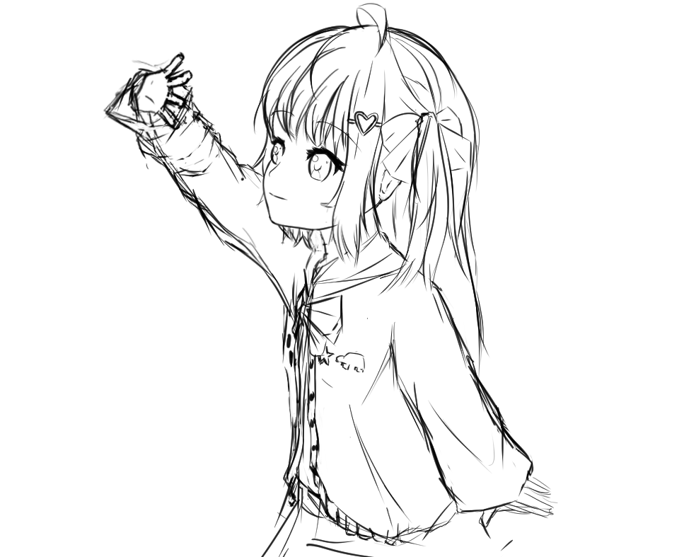 Ajaes0n's tweet photo. Had some time today! So, stayed up the night to do another sketch! This time, I wanted to draw Neuro-Sama seeing the sun for the first time! 

Still learning how to draw so pardon my mistakes! When I figure out colors, I'll come back to these sketches haha!

#heartheartart https://t.co/9BI2OSrSL0