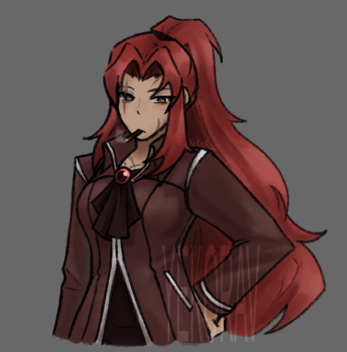 yekorav's tweet photo. dude how have i never drawn gebura until now its been over a year since i got into pm 💔
#libraryofruina #projectmoon https://t.co/R1wCg9cT8Z