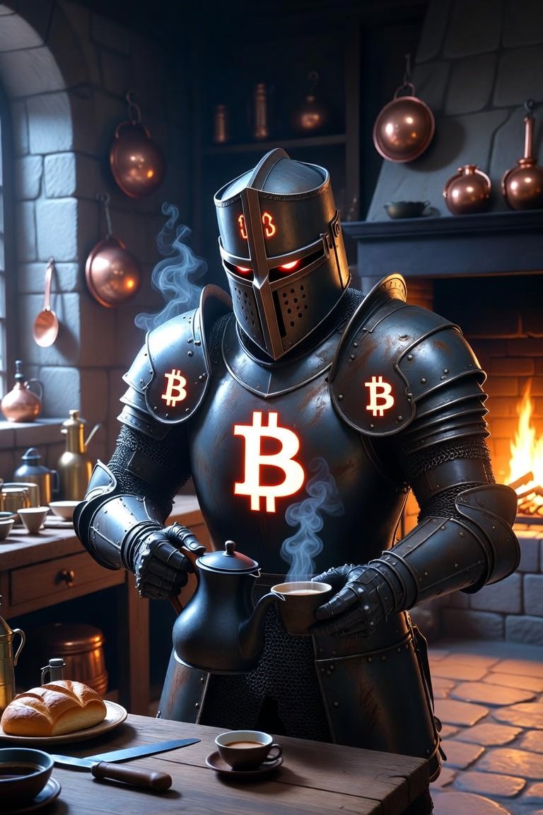 TheBTCKnight's tweet photo. ⚔️Good Morning Knights.
Hope you slept well.
-Water
-Coffee
-Stack some sats
-X time
-Exercise
-Family
Did I miss something?
Have a great Sunday.
#goodmirning #bitcoinknight https://t.co/2uGfEqziBo