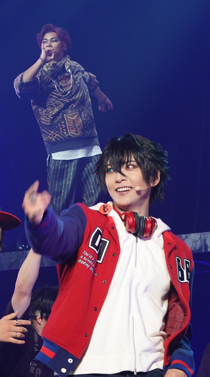 139candy139's tweet photo. ヒプステ ジャムツアー3 札幌会員限定公演
今回自分の位置からの画角でいっちゃんと梁山が一緒に写ってる写真が多かったです
2枚目の梁山の影がカッコいいの

#ヒプステ　#山田一郎　#狐久里梁山 https://t.co/hU6JObgLqq