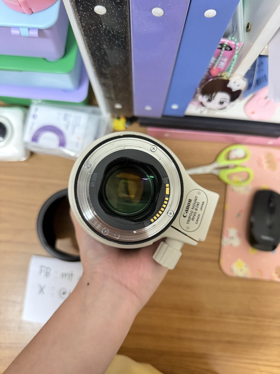babeheart_'s tweet photo. ขาย ปล่อยต่อ cannon ef 70-200 f2.8 มี is 
สภาพดีมาก ใช้งานน้อย ปล่อยต่อเพราะยกไม่ไหวแล้วค่ะ หนักเกิน🥺
ตัวอักษรยังอยู่ครบ เลนส์ไม่มีรา ไม่มีฝ้า 

27,500 บาท ส่งฟรีค่ะ (แถมฮู้ดให้ด้วยค่ะ) 
✅ ยินดี proof + ถ่ายเพิ่มเติมค่ะ
#เลนส์มือสอง #cannon https://t.co/2GxORnvl4f