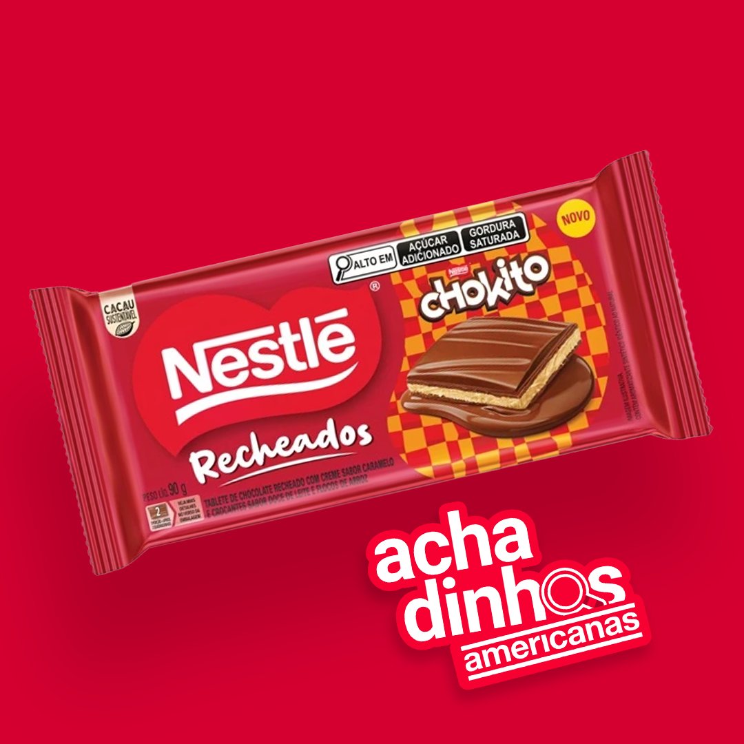 americanas's tweet photo. eu tentando resistir a um chocolatinho. o chocolatinho: 👁️👄👁️🍫 #AchadinhosAmericanas https://t.co/u7c22p4Xgc