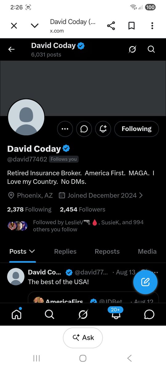Hawkesbay69's tweet photo. ✨️awesome patriots ✨️
👇👇
@justmesaved 
@david77462 
🇺🇲 https://t.co/qz7ujyYMwC