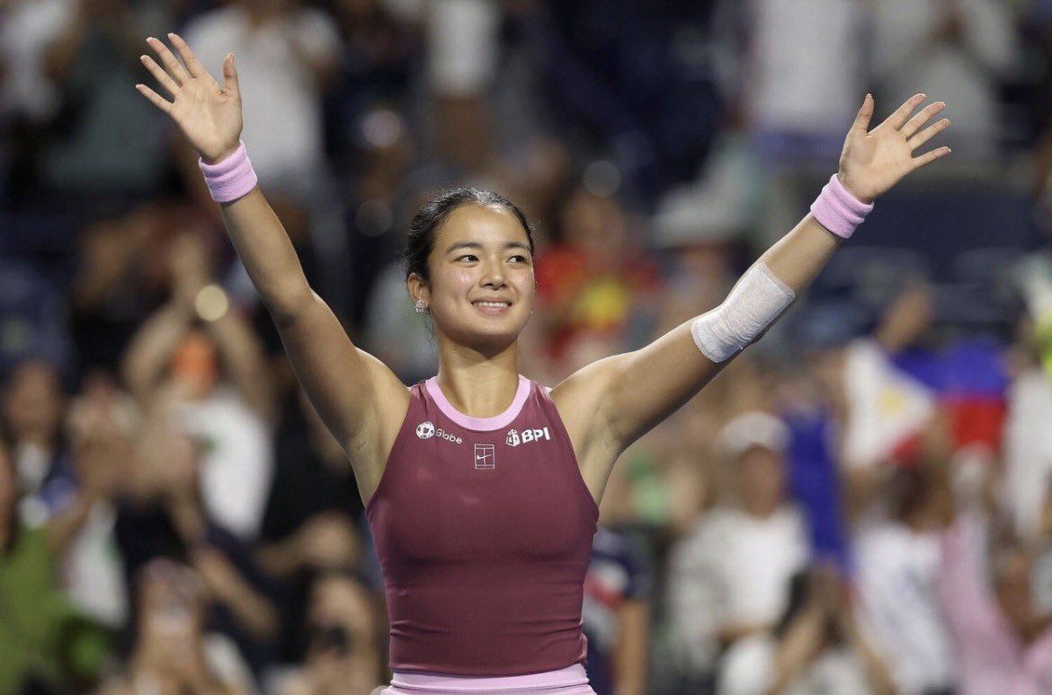 EalaNation's tweet photo. With Bejlek’s loss, Alex Eala will be ranked 18 on Monday and now on the verge of becoming the HIGHEST-RANKED SOUTHEAST ASIAN player in WTA history. 🔥

This isn’t just history for the Philippines, it’s HISTORY for Southeast Asia. 🌏🎾

ALEX EALA IS LEADING THE WAY. 🇵🇭👑 https://t.co/pj4lK19dtw
