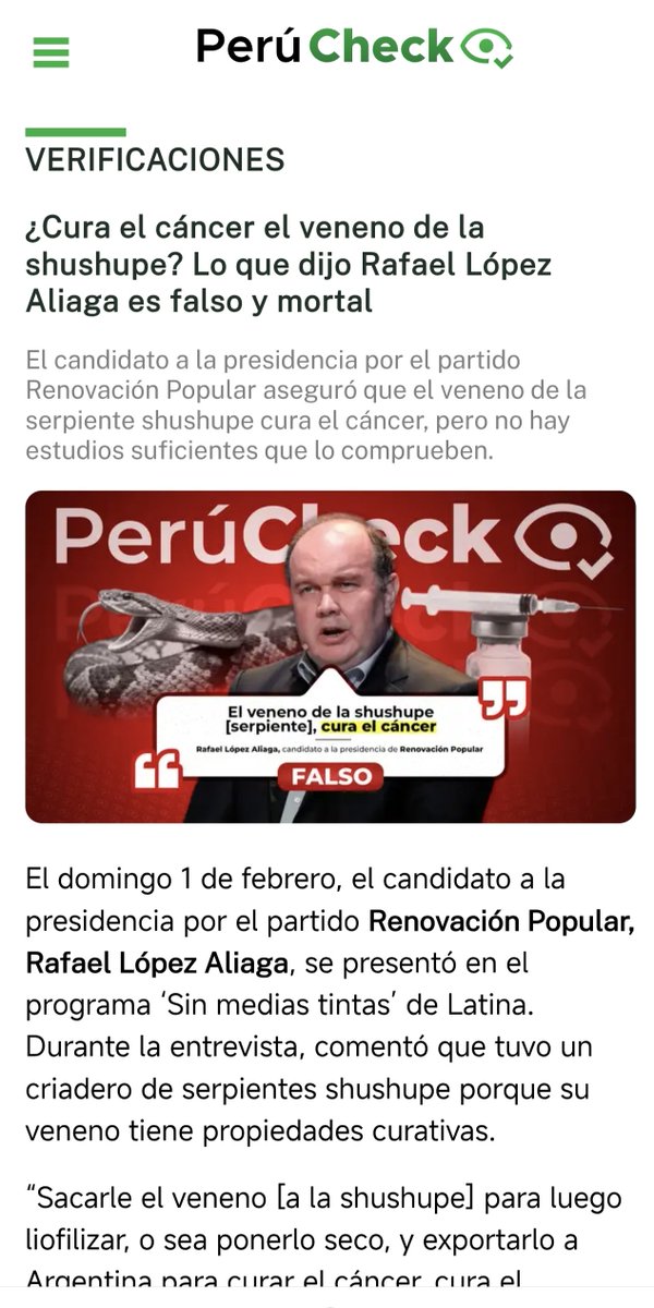 wagceg's tweet photo. @michue12186 @LuisPesantes El no es, el más más y disputándose con Acuña es Rafael López Aliaga el MAS ESTÚPIDO el que critica a Acuña por no saber la tabla periódica, el que dice que los concebidos son ciudadanos y les va dar DNI, el que dice que el veneno de la shushupe cura el cáncer, etc. Ja,ja,ja https://t.co/nA12wxoAxk