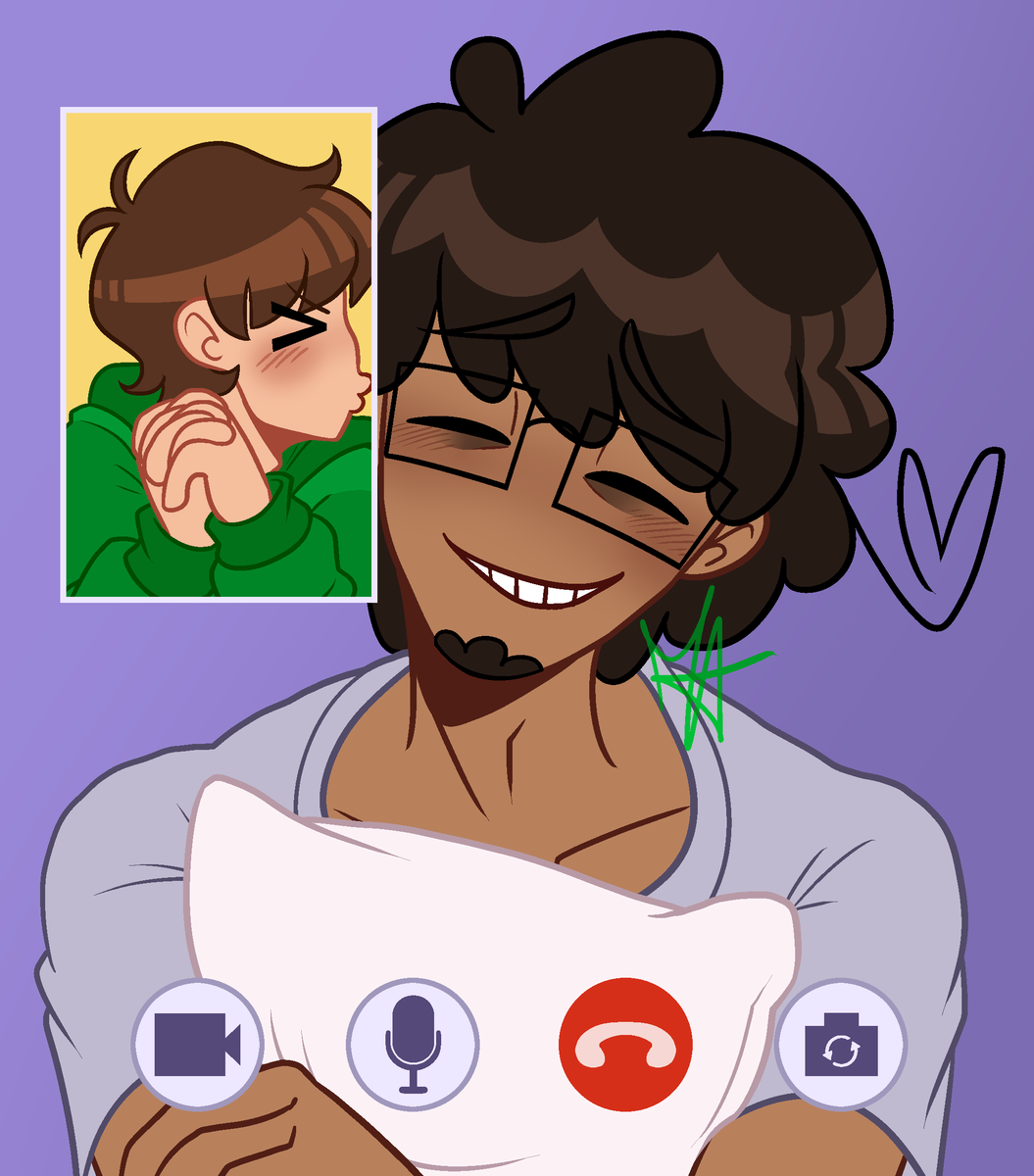 marshii_marshii's tweet photo. Made food for my wife(@TeleManiac_)'s yumeships,,, 
#eddsworld #lilaccola #lilacmirrormech #edd #tord #matt #eddsworldoc https://t.co/OJNXeHgTIu