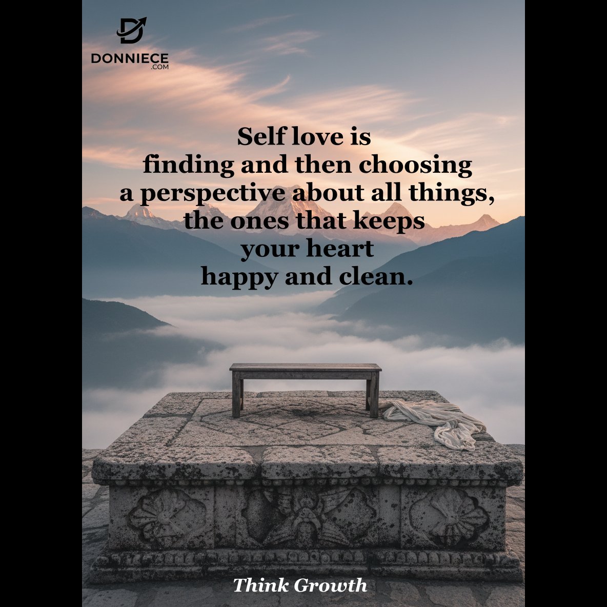 DonnieceGSmith's tweet photo. Self love is finding and then choosing a perspective about all things, the ones that keeps your heart happy and clean.

#perspectives #emotionalintelligence 
#awareness 
#personalgrowth https://t.co/RvKHht4COR