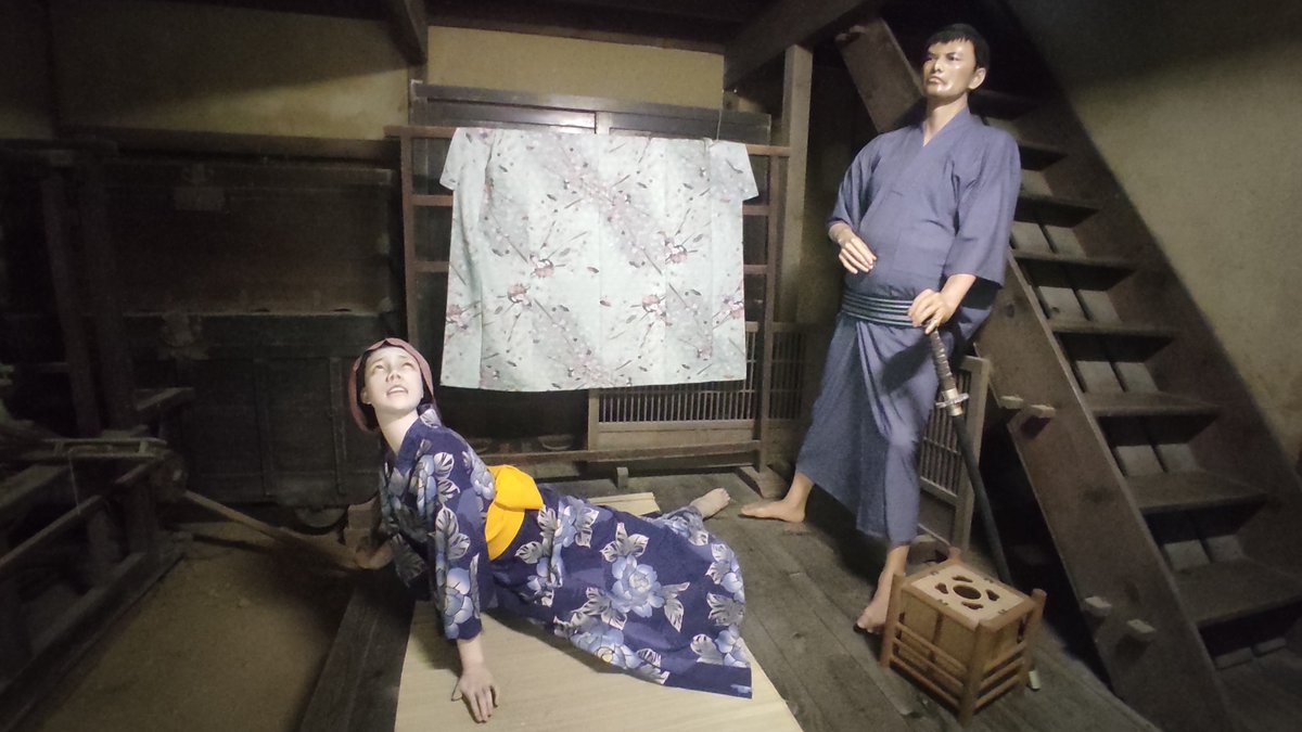 BeyondtheNwsir's tweet photo. Mikazuki Village in Gunma is a delightfully bizarre B-grade theme park built for Kogarashi Monjiro—a fictional 1970s antihero samurai. Forgotten in the woods, it features eerie mannequins, vintage illusion houses &amp; pure retro weirdness. A dream for offbeat explorer!

#DeepJapan https://t.co/pbjWaRa7VB