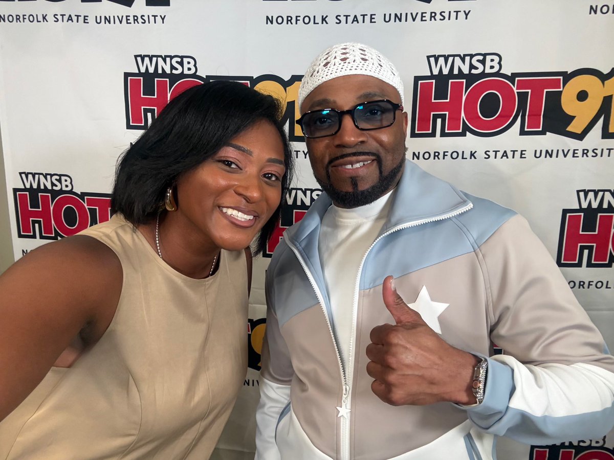 MarkeshiaonTV's tweet photo. Grateful to God for the opportunity to interview #TeddyRiley @TeddyRiley1. We talked about the “Teddy Riley Performing Arts Academy” that should come to VB soon!I also asked who he thought won the #Joe & #DonnellJones #Verzuz, Riley says he was asked to be a guest! 👀 Good times! https://t.co/Ut8wSShR1J
