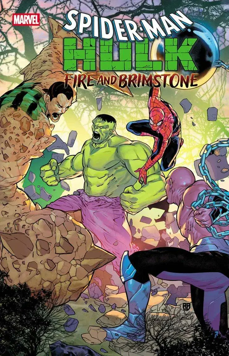 PlanetaMarvelPL's tweet photo. "Spider-Man/Hulk: Fire and Brimstone" #1 (2026) - Recenzja
https://t.co/mpNGo96wZ5 https://t.co/g2rQ6CrEEl