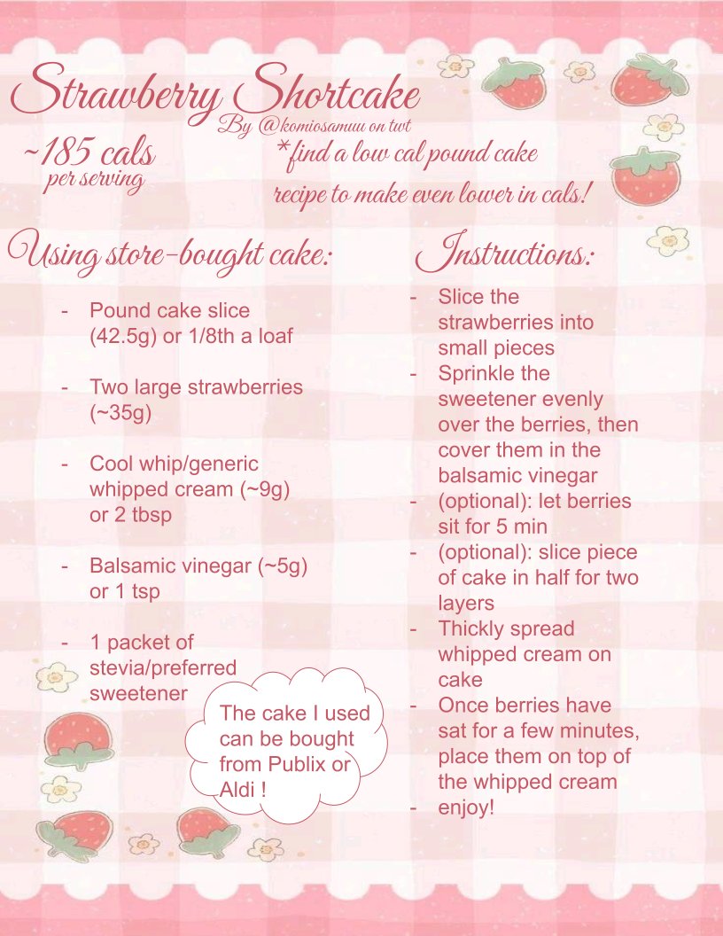komiosamuu's tweet photo. Made a cute dessert recipe cause I've been craving sweets... kinda lazy srry💕
⏔⏔⏔ ꒰ ᧔ෆ᧓ ꒱ ⏔⏔⏔
#edrtwt #ricecaketwt #wl #recipes https://t.co/JyTnp52XrQ