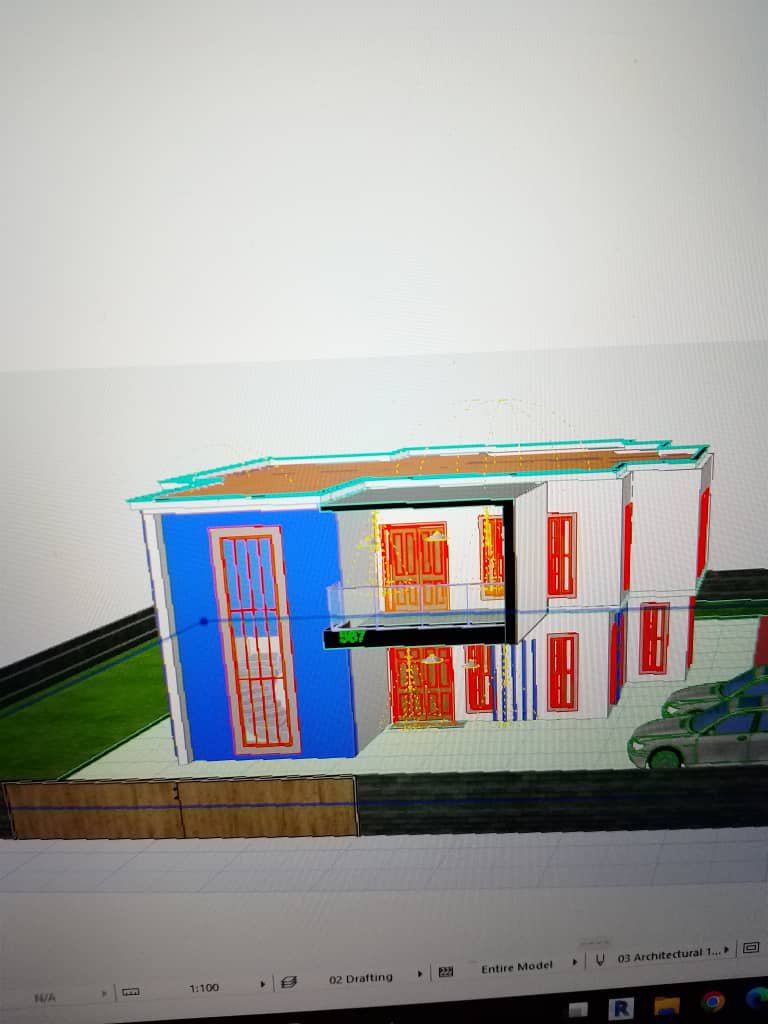 BasitMustopha's tweet photo. ARCHICAD vs REVIT 👀
Which one is better?
Day 2 of using Archicad, and I designed a 4-bedroom duplex with it. 🏡🔥
Still learning, still testing things out.
Team Archicad or Team Revit? 👇
#Archicad #Revit #Architecture https://t.co/j9itF8ZleV
