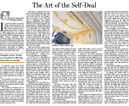 BruceDGilley's tweet photo. Today's @WSJ 

Trump companies prospering: TRUMP BAD

Trump companies failing: TRUMP BAD https://t.co/czLxrEZWAE