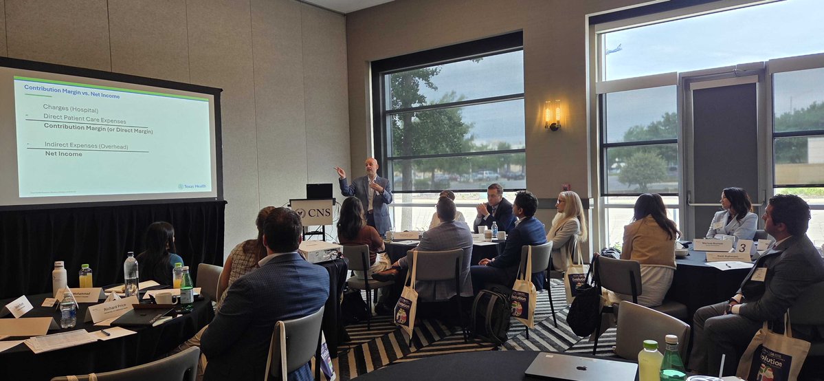 CNS_Update's tweet photo. The Leadership Institute convened this past Thursday and Friday with our 3 cohorts in Chicago, IL! Attendees heard from expert faculty and gained valuable insights into neurosurgical leadership. 
#CNSCourse #leadership #neurosurgeons https://t.co/fVIxTDk9Tm