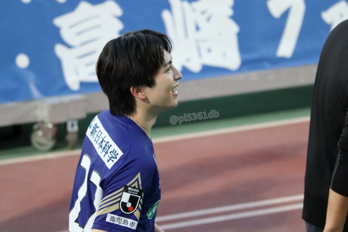pi5361db's tweet photo. 2026.08.22 @白波スタジアム

何回かスタジアム一周してくれてました、
素敵な表情！

 #吉田仁人 さん
 #鹿児島ユナイテッドFC https://t.co/1QjJE2NMxa
