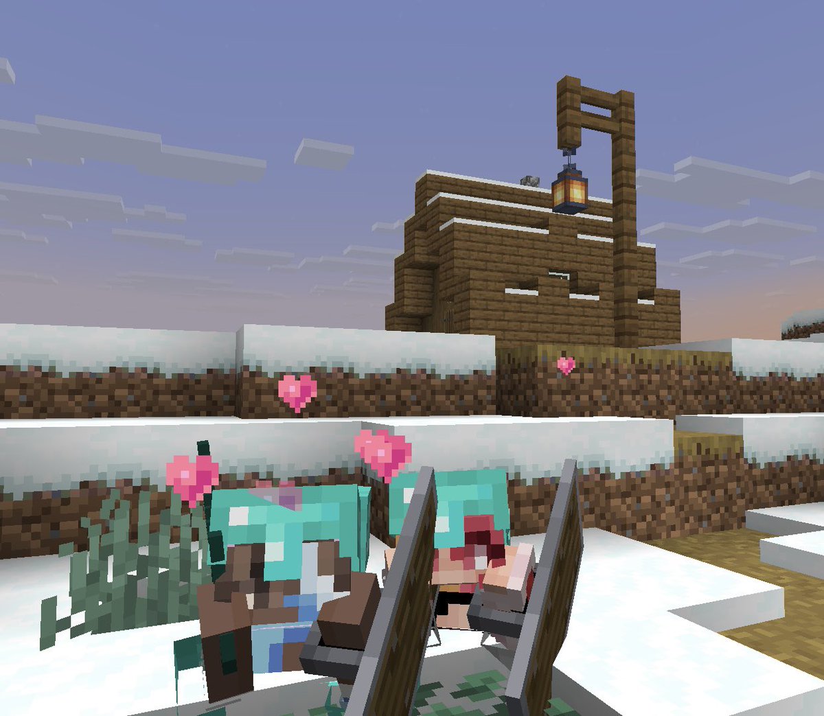 Bunnful's tweet photo. r we cute or no @Surflie #VowSMP https://t.co/jfsG4c1jwQ