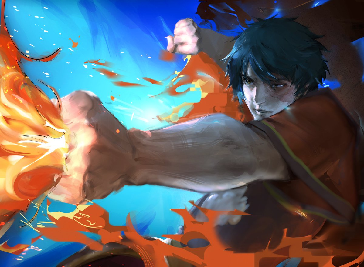 Rafeyel_art's tweet photo. Zuko https://t.co/yQd3tUepT3