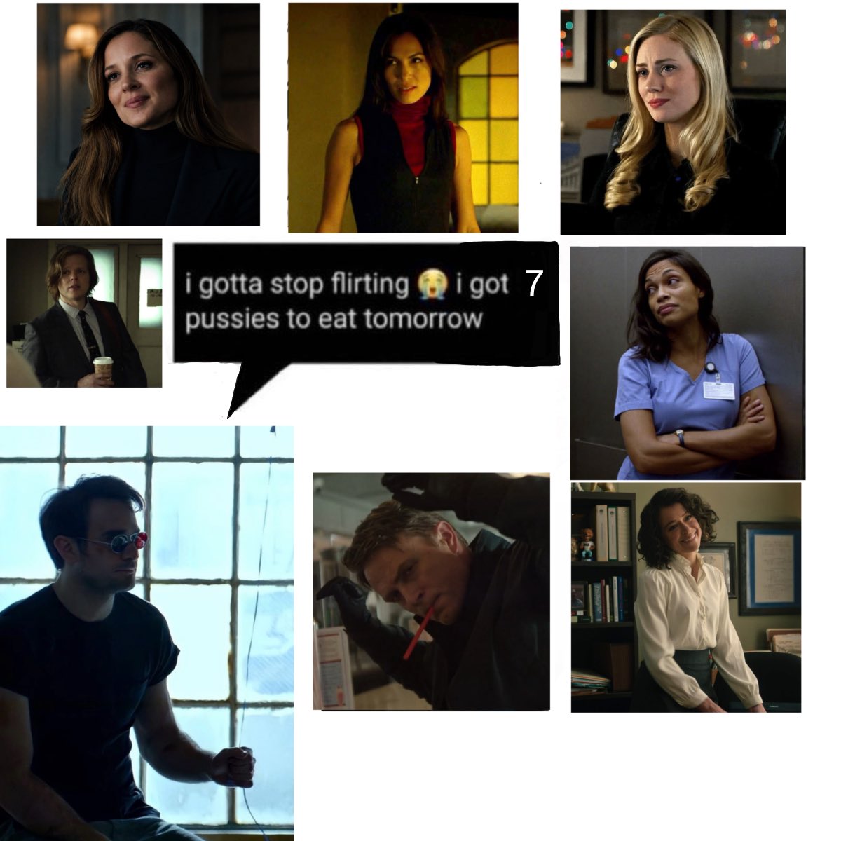 wranglingit's tweet photo. #daredevil couldn't even fit all of them in here https://t.co/1ZstAgsclm
