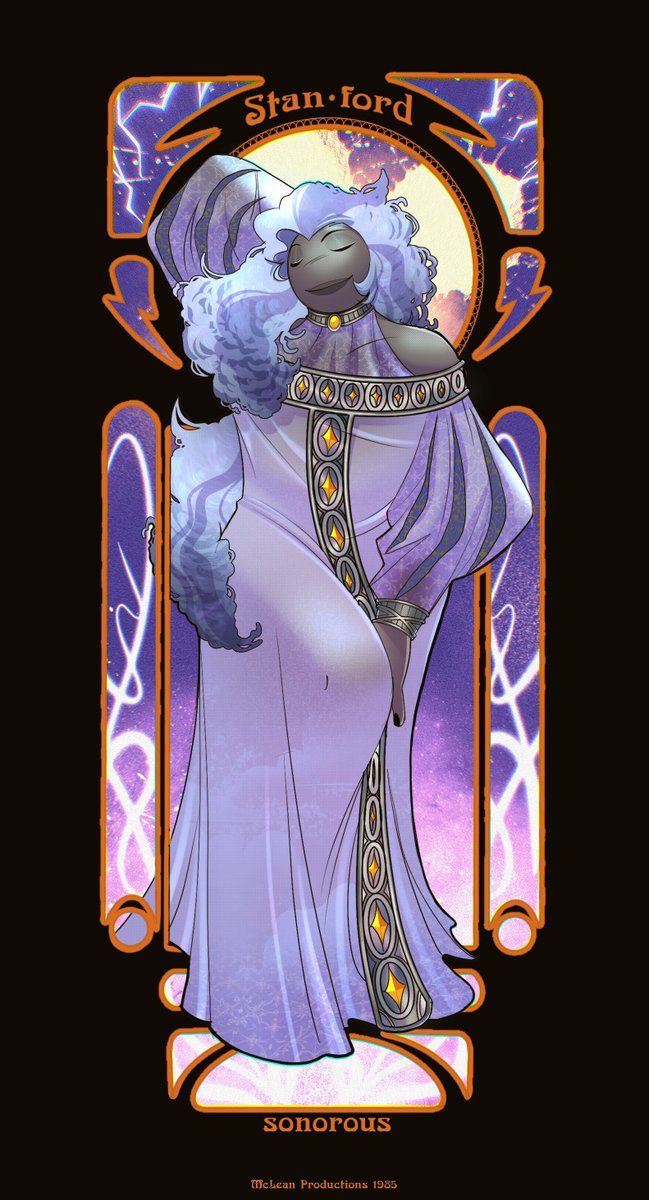 SolSamLuna's tweet photo. Caribbean blue ~ 

#oc #artnouveau https://t.co/VDHZEGsDuZ