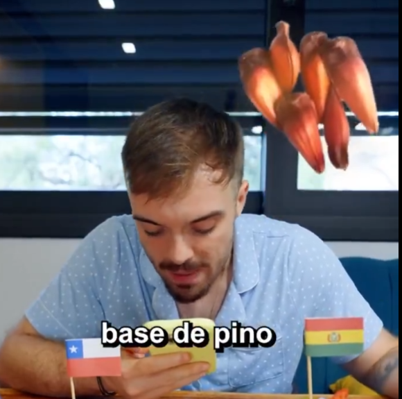 101ShinChan's tweet photo. @terrenoviral @IbaiLlanos  ,"pino" se le llama al relleno basado en  carne con cebolla y especias. Lo de esa foto son piñones y no lo contiene el pastel de choclo. Saludos kraken. https://t.co/8IoJjJVtHG