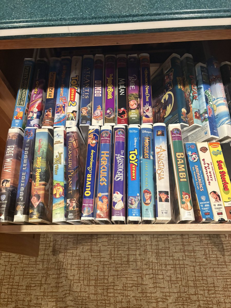 5Fpani's tweet photo. Physical media collection at my parents is all time https://t.co/gQHTa9v8t1